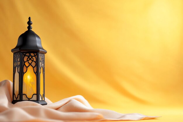Linterna de Ramadán en tela drapeada