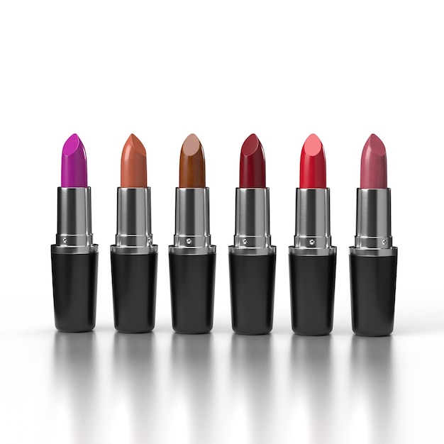 Foto lippenstifte farbe