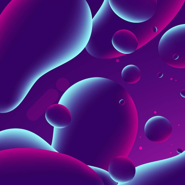 Líquido abstracto que agita el fondo degradado geométrico con folletos volantes fondo de tarjeta de visita