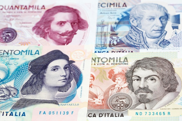 Lira italiana, um histórico de negócios