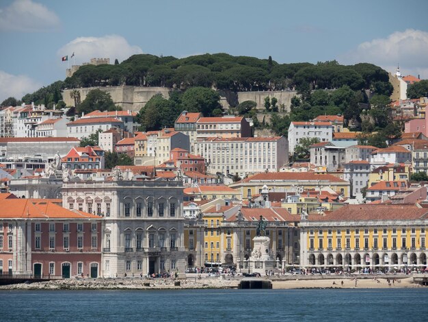 Lisboa en el río Tajo