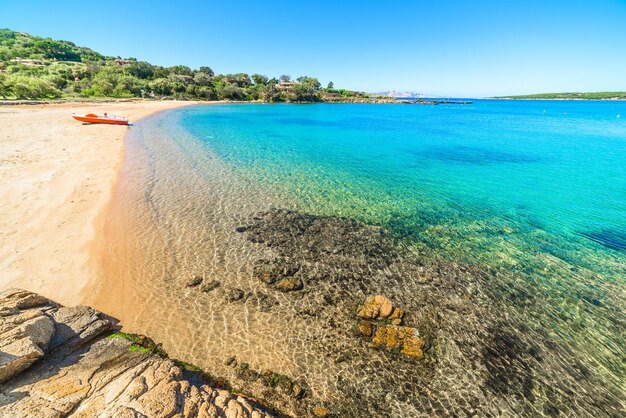 Liscia di Vacca Strand an der Costa Smeralda Italien