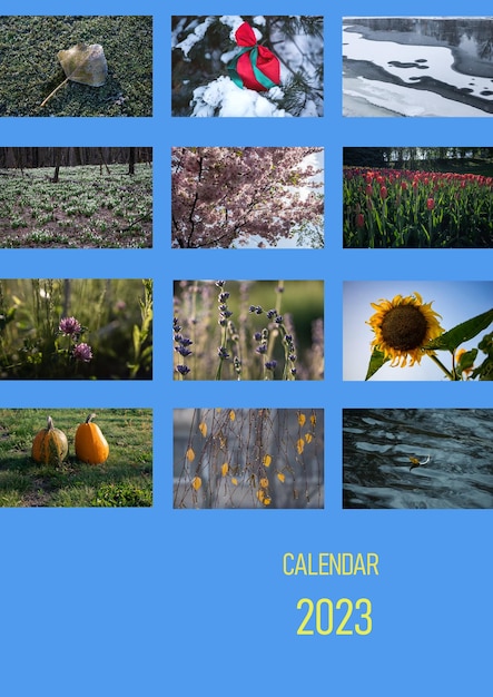 Liste der Fotos aus dem Saisonkalender für 2023