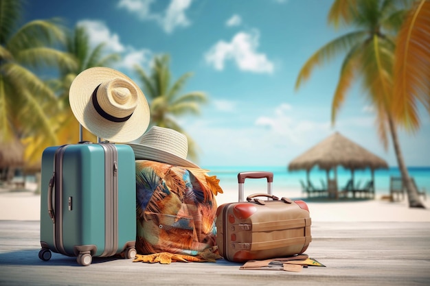 Listo para viajar con vacaciones de verano