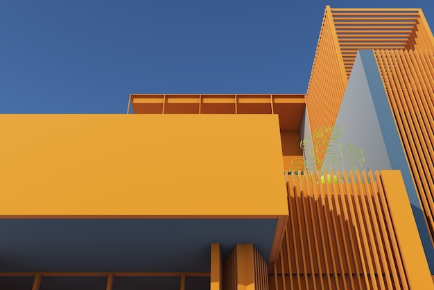 Foto listón vertical del plano de la casa.