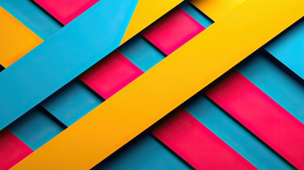 Foto listras diagonais ousadas com cores contrastantes vibrantes para um design impressionante e dinâmico