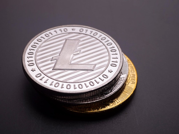 Litecoin digitale Kryptowährungsmünze