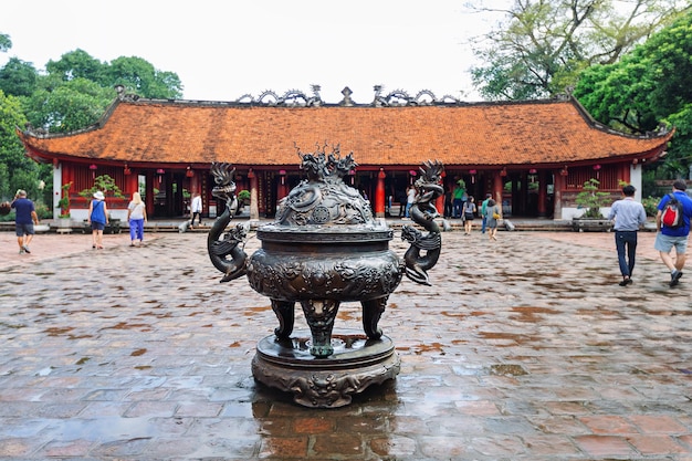 Literaturtempel in Hanoi (Van Mie). Vietnam