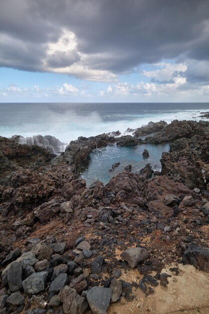 Litoral de buenavista del norte tenerife ilhas canárias Espanha