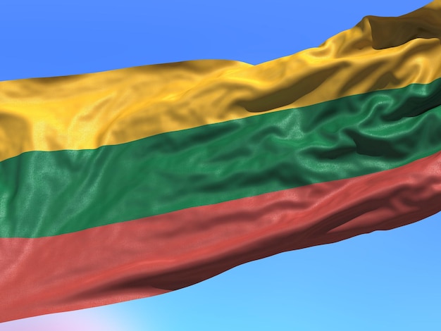 Foto lituânia de bandeira