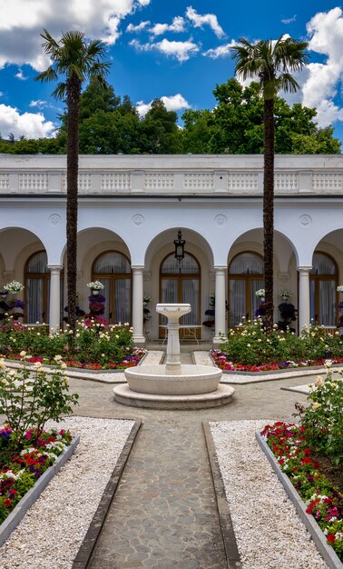 Livadia Crimea Pátio do Livadia Palace