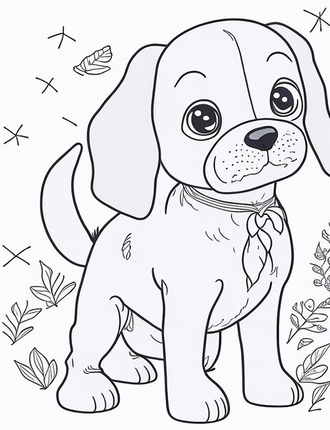 Livro Colorir Cachorros Pdf Imagens – Download Grátis no Freepik