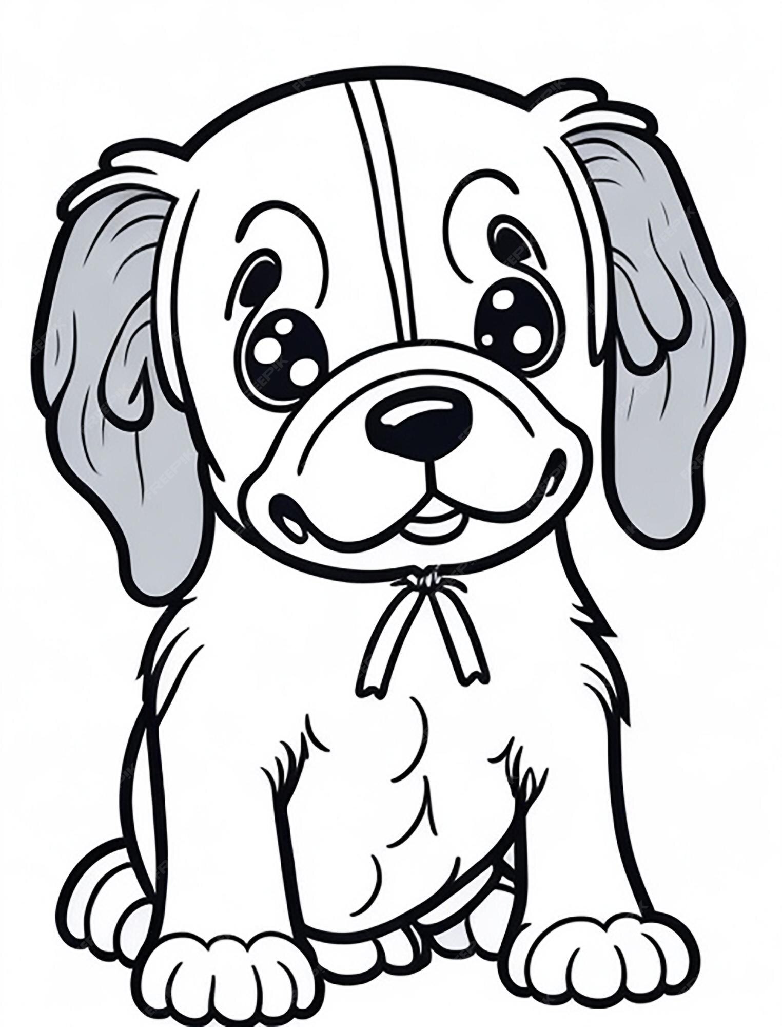 Desenho de Cão motociclista para Colorir - Colorir.com