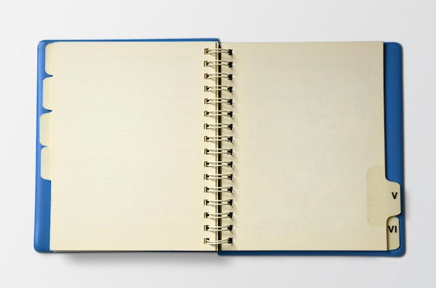 livro em branco caderno azul estudo leitura biblioteca