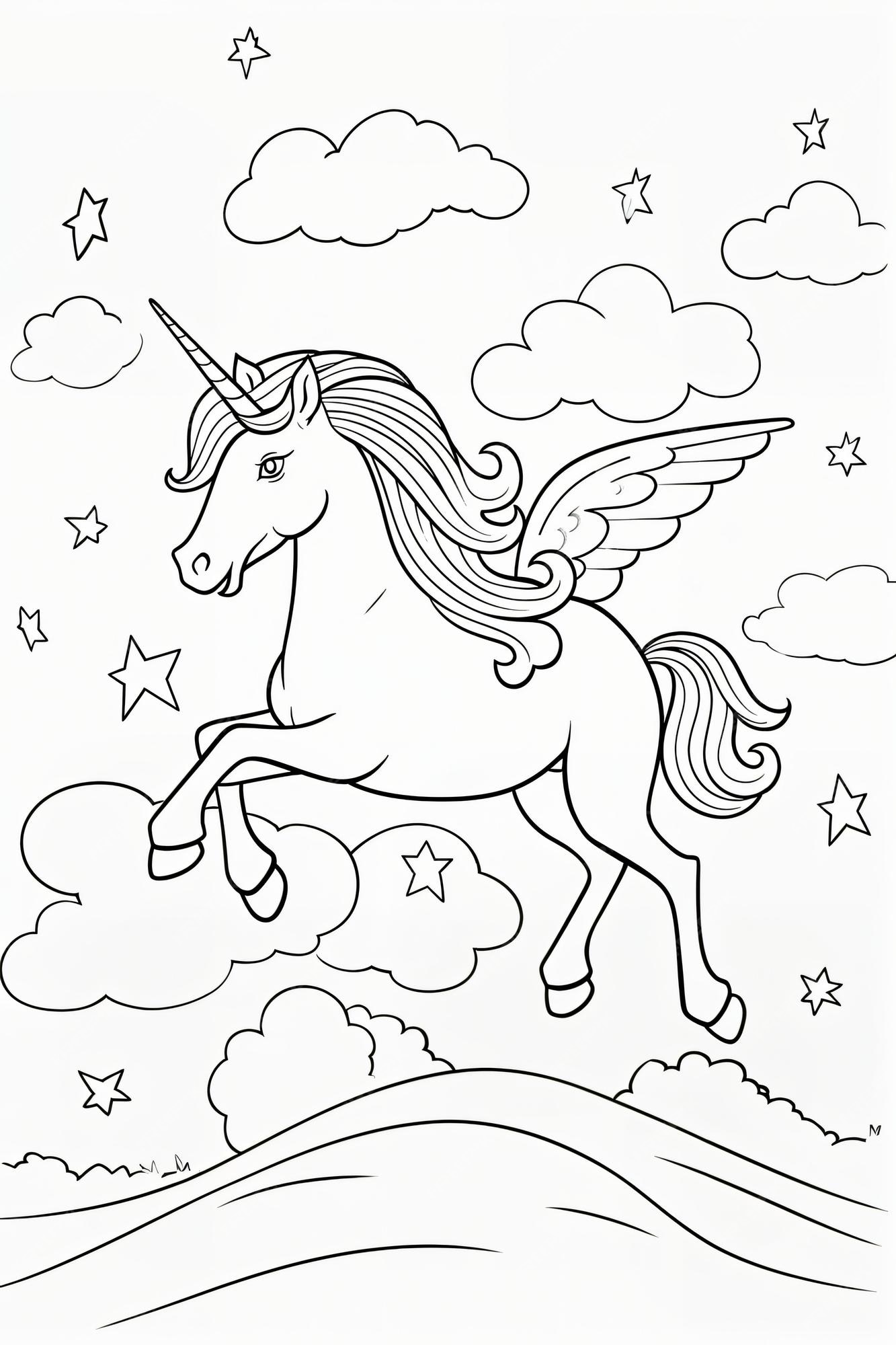 Unicórnio para Colorir – 40 Desenhos Super Fofos para Imprimir!  Páginas  para colorir de unicórnio, Páginas de colorir com animais, Unicornio para  colorir