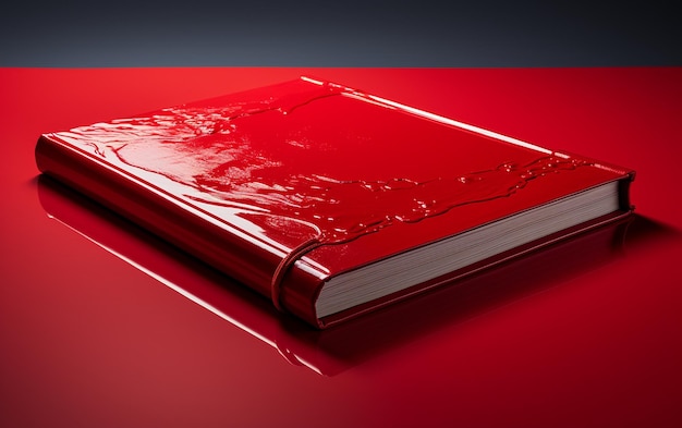 Livro Vermelho Isolado