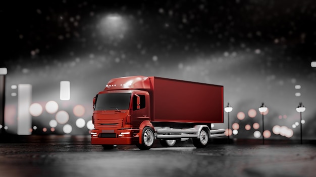 LKW-3D-Rendering