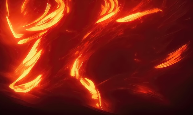 Llamas de fuego o fondo de explosión de lava