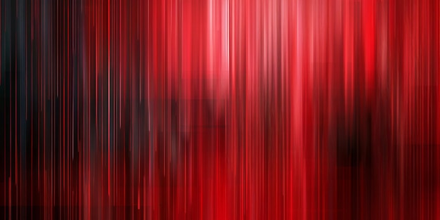 Un llamativo fondo abstracto rojo dinámico con elegantes líneas verticales que fluyen a lo largo