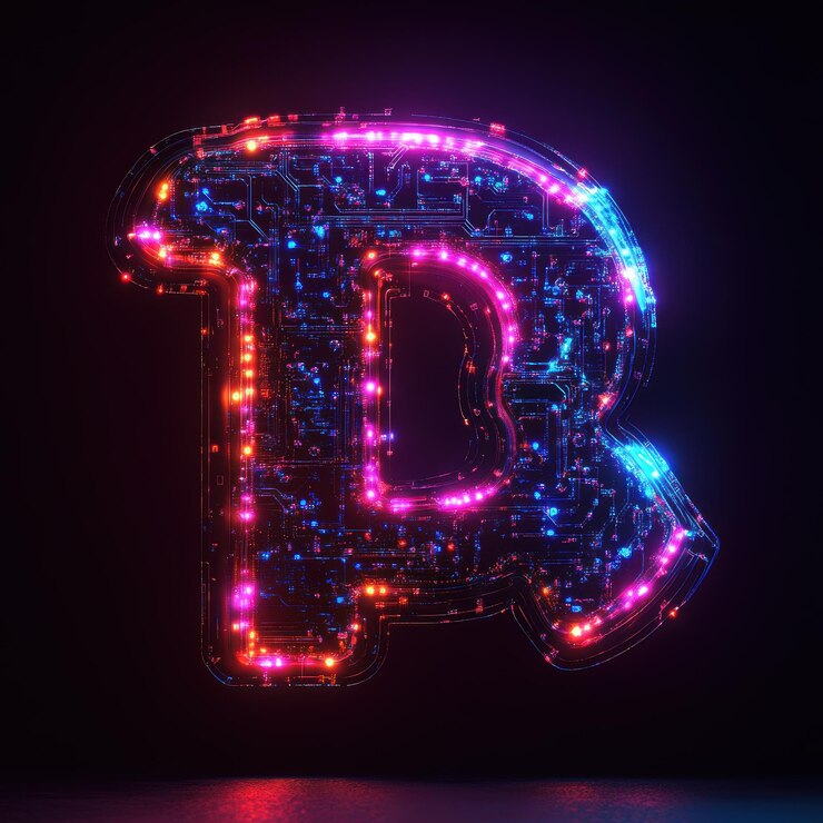 Foto el llamativo logotipo de ai destaca la tecnología inteligente