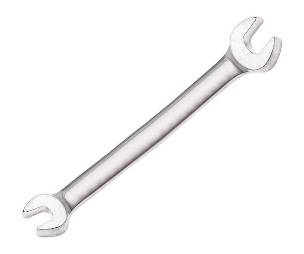 Llave aislada en blanco