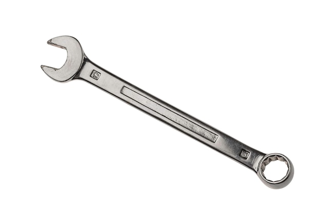 Llave aislada sobre fondo blanco
