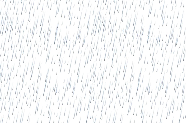 La lluvia cae.