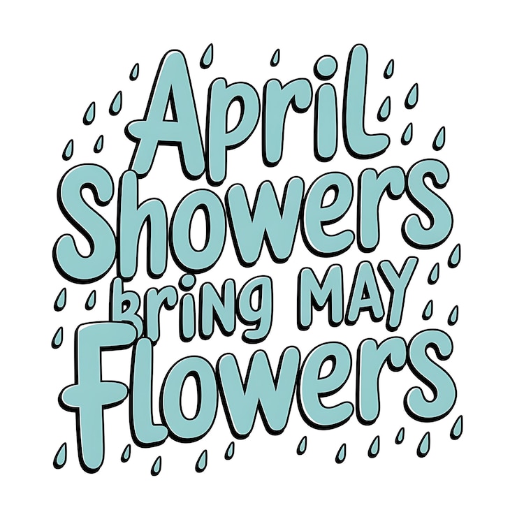 Foto las lluvias de abril traen las flores de mayo un dicho de primavera