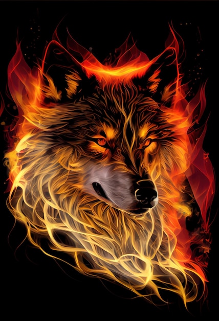 El lobo ardiente