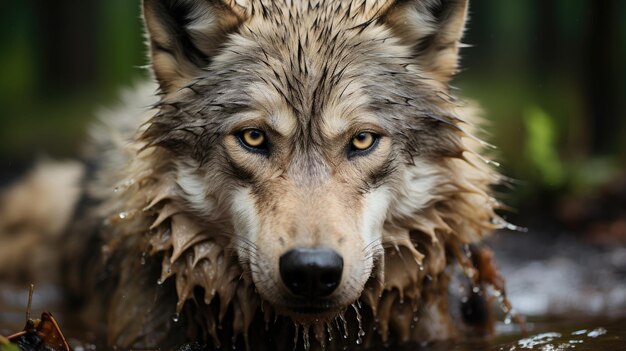 lobo fotografía profesional y luz