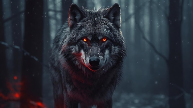 Lobo de fuego