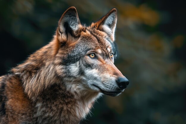 Foto lobo gris europeo lobo canino lúpulo lobo europeo lúpulo gris