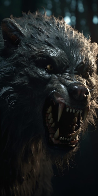 El lobo en la oscuridad fondos de pantalla