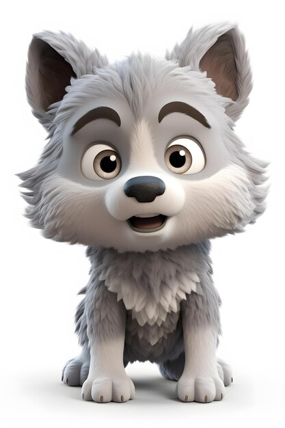 El lobo de la pelicula frozen