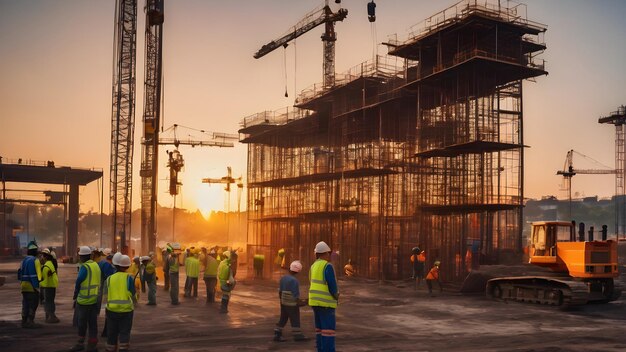 Foto local de construção