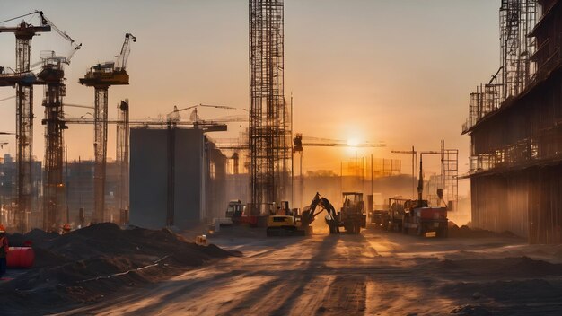 Foto local de construção