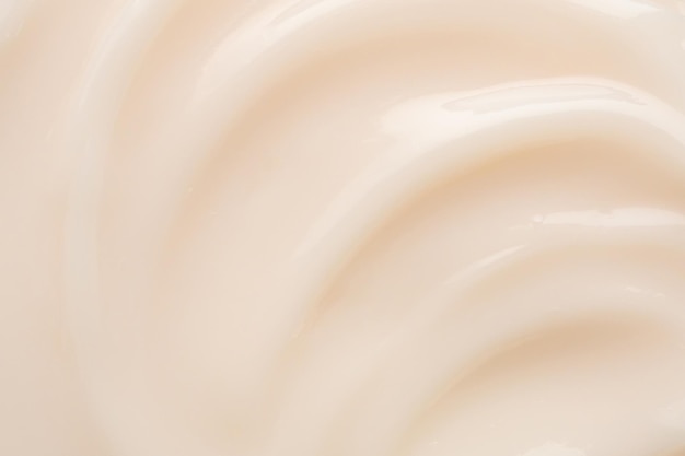 Loción de belleza, crema para el cuidado de la piel, textura, fondo de productos cosméticos
