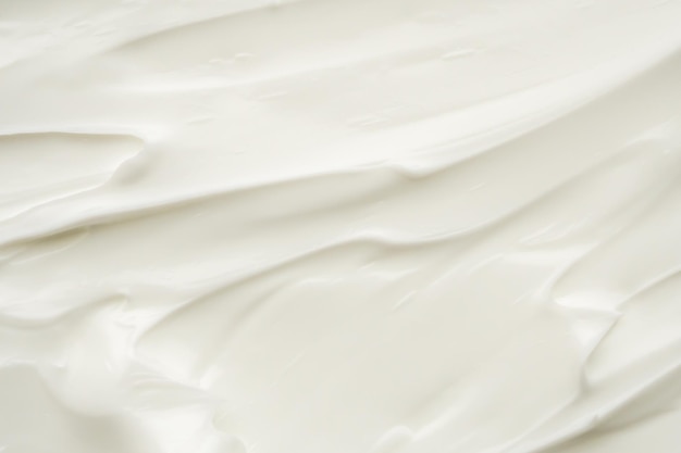 Loción blanca para la belleza, crema para el cuidado de la piel, textura, fondo de productos cosméticos