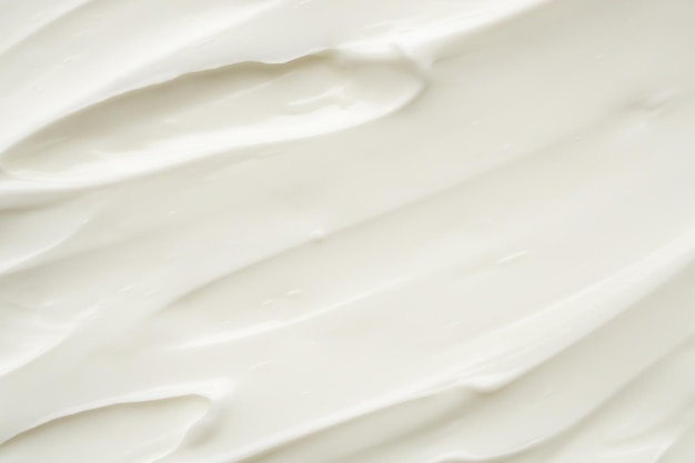 Loción blanca de belleza crema de cuidado de la piel textura de productos cosméticos fondo