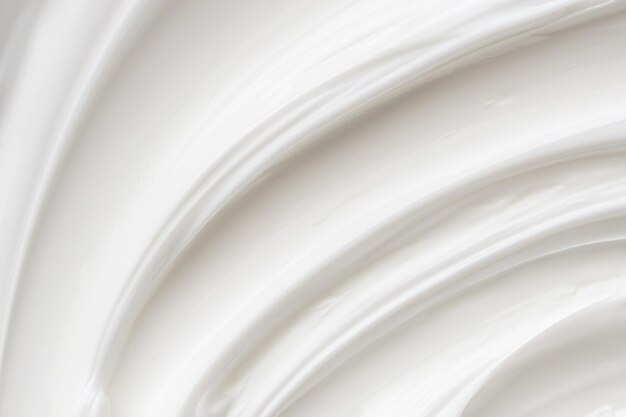 Loción blanca de belleza crema de cuidado de la piel textura de productos cosméticos fondo