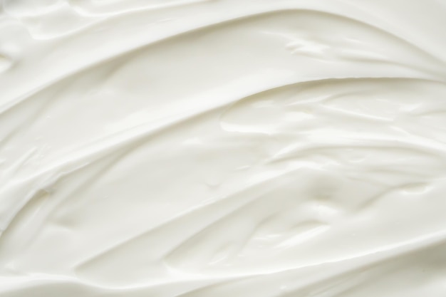 Loción blanca de belleza crema de cuidado de la piel textura de productos cosméticos fondo