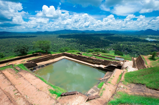 Löwenfelsenfestung Sigiriya in Sri Lanka