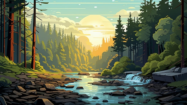 Lofi Design apresenta a impressionante paisagem do Parque Nacional do Vale de Cuyahoga