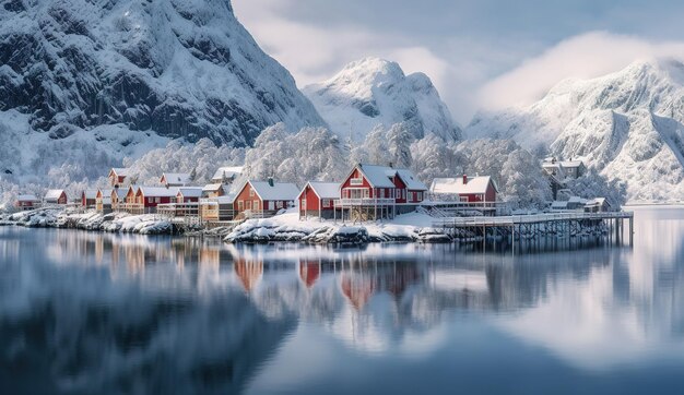 Lofoten in Norwegen Landschaft