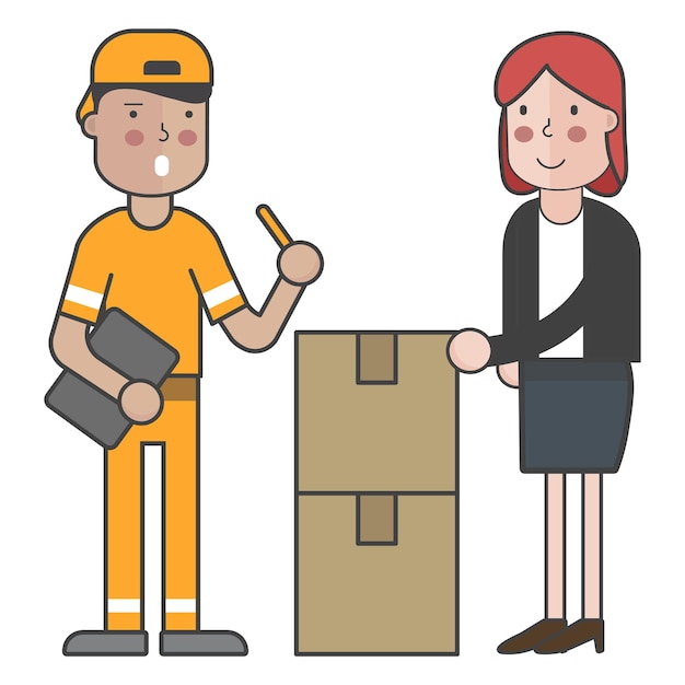 Logistik png-Illustration durchsichtiger Hintergrund