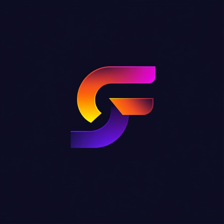 Foto un logo colorido con la letra g