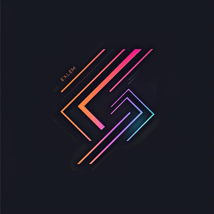 Foto un logo colorido con la letra g