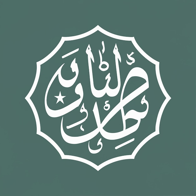 logo dengan tulisan ISLAM