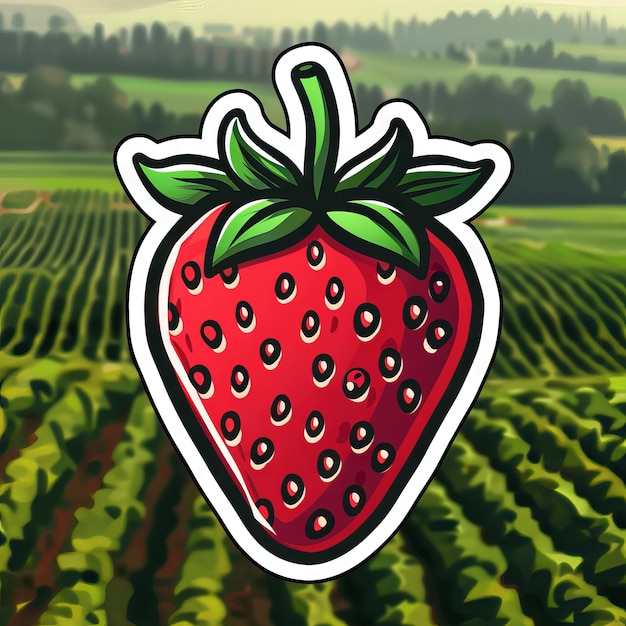 Foto logo der erdbeerfarm