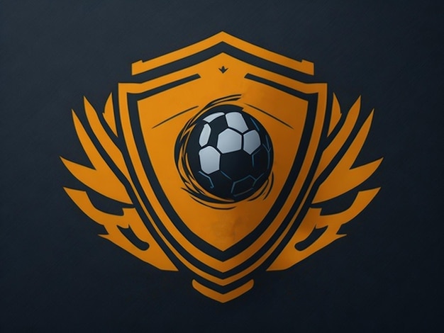 Logo der Fußball- und Fußballmannschaft